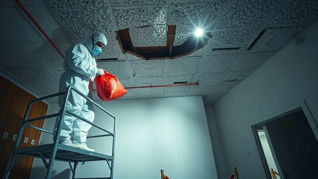 Asbestos Ceiling Removal in Charlton — HSE-licensed specialists
